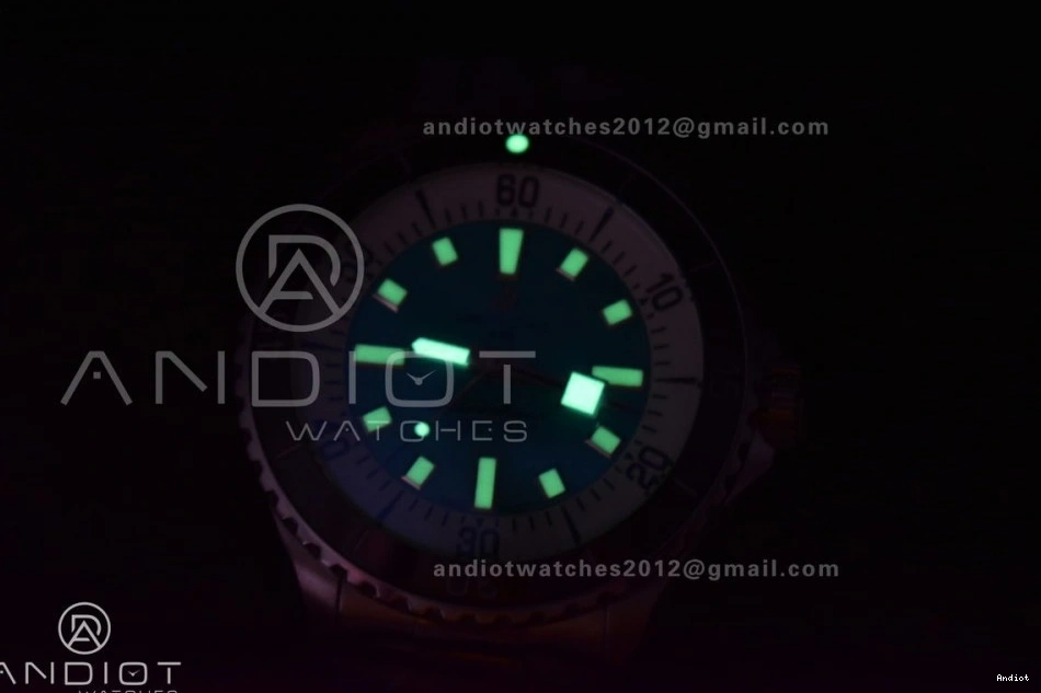 Green Edition Bezel Ceramic A2824 White Bracelet Best 44 TF 1:1 SS SuperOcean Green on Dial Automatic 0321